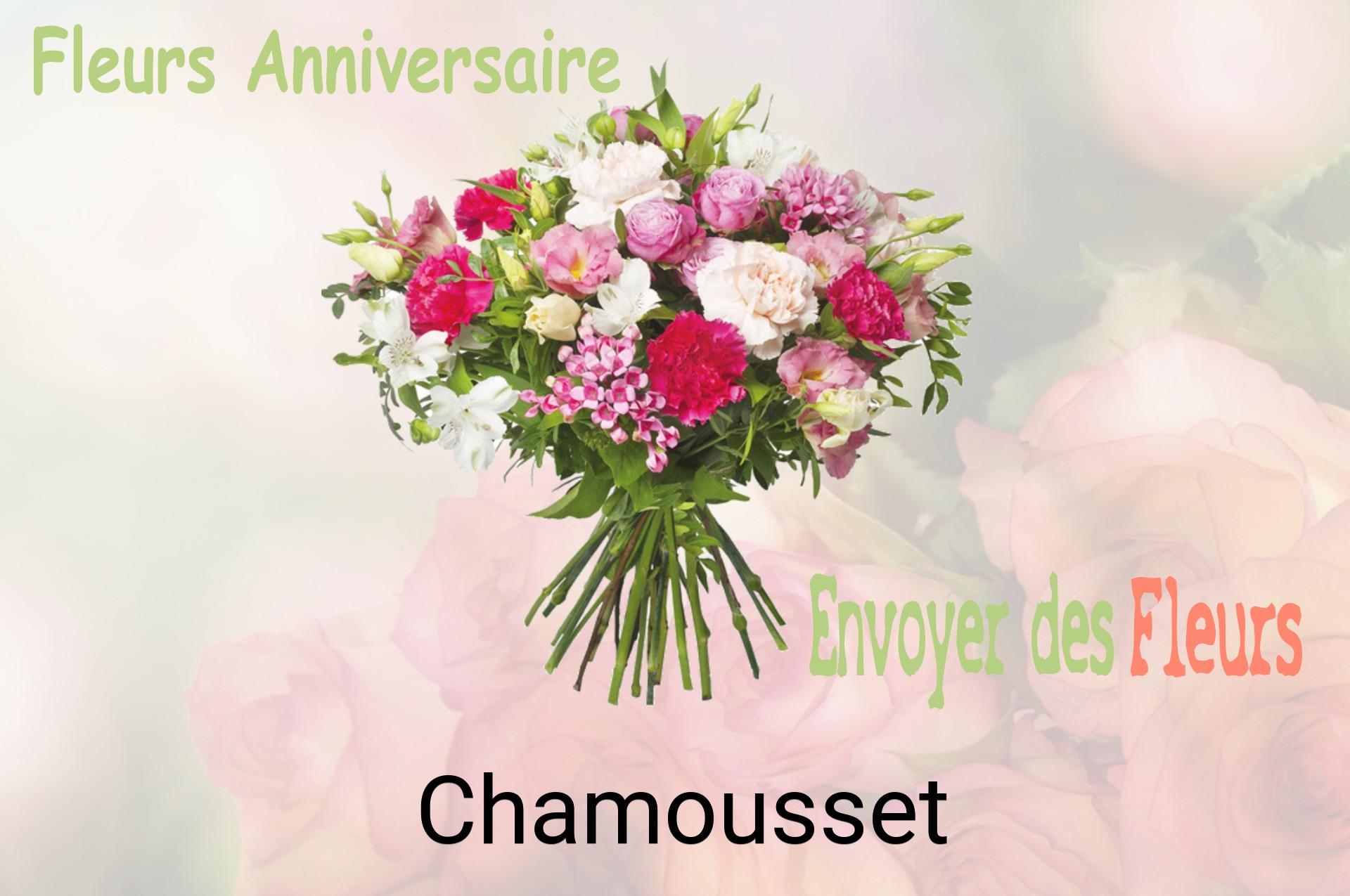 Bouquet de fleurs d’anniversaire livré à Chamousset